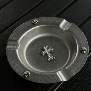 Chrome Hearts Classic circular cross ashtray