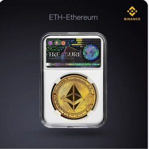 Recommended Ethereum Christmas gift! Physical gift: commemorative coins.