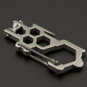 Paratrooper pulley quick-hanging EDC stainless steel tool